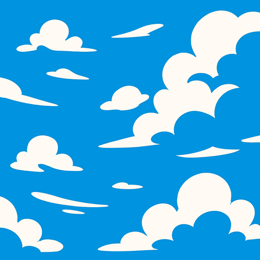 sky.
In-Game asset.  2d.  High contrast.  No shadows