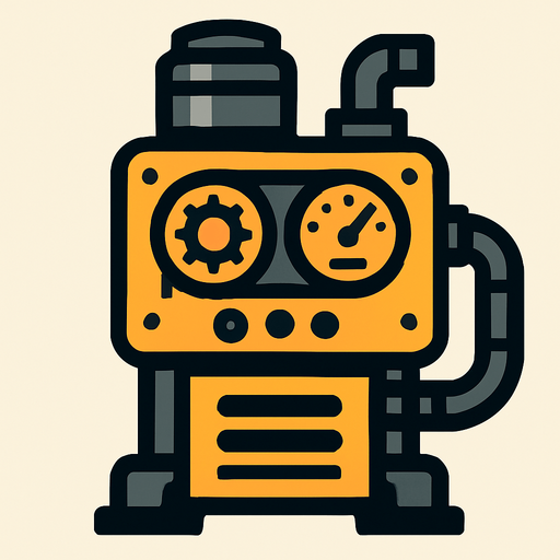 Machine.
In-Game asset.  2d.  High contrast.  No shadows