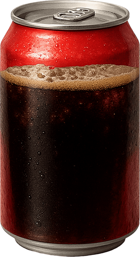 Cola - Gerçekçi - Yazısız.
In-Game asset.  2d.  High contrast.  No shadows