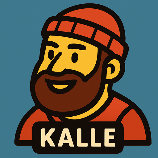 kalle.
In-Game asset.  2d.  High contrast.  No shadows