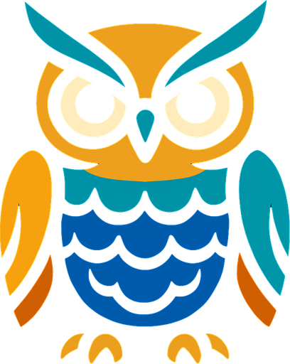 Owl.
In-Game asset.  2d.  High contrast.  No shadows