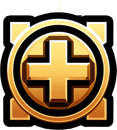 A health pickup icon
Single Game Texture. In-Game asset. 2d. Blank background. High contrast. No shadows.