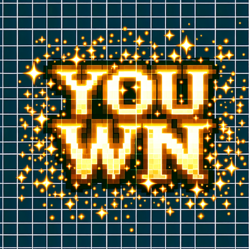 "You Win" written in glittering holy golden light..
Single Game Texture. In-Game asset. 2d. Blank background. High contrast. No shadows.