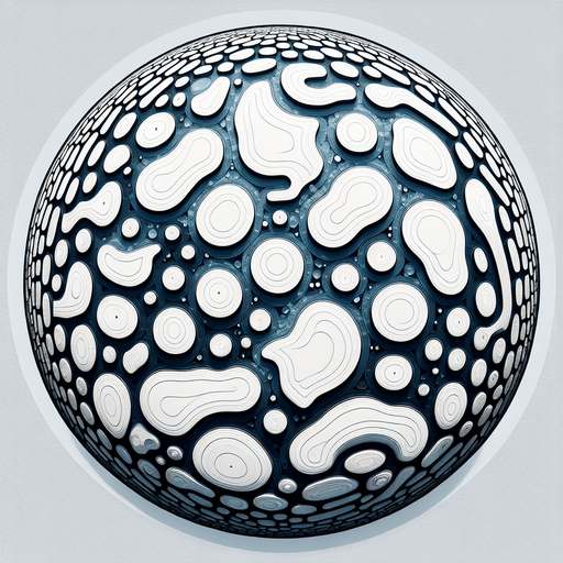 top view of a circle of water sliced into many pieces, flat image..
2d, white background, shadowless.