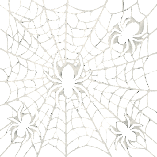 Fond d'écran nid des araignées.
In-Game asset.  2d.  High contrast.  No shadows
