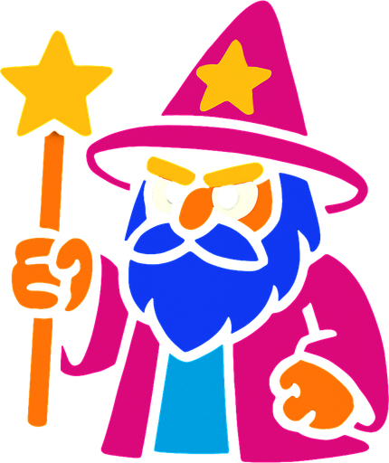 mago.
In-Game asset.  2d.  High contrast.  No shadows