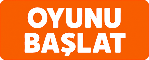 600x120 size  box, Oyunu başlat text yazısı.
In-Game asset.  2d.  High contrast.  No shadows