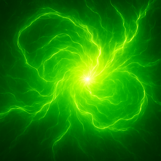 glow much much more, powerfull green
