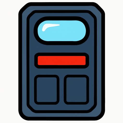 among us door.
In-Game asset.  2d.  High contrast.  No shadows