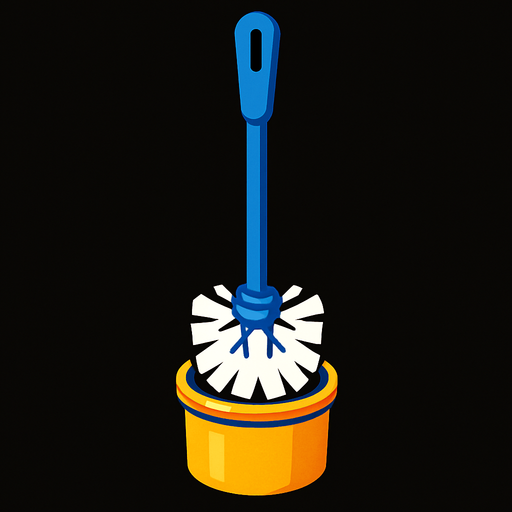 bana dimdik tovalet fırçası tasarla.
In-Game asset.  2d.  High contrast.  No shadows