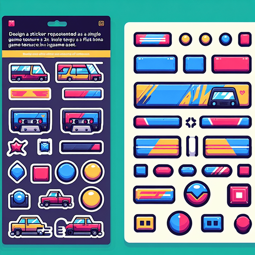 Sticker_approved_code.
Single Game Texture.  In-Game asset.  2d.  Blank background.  High contrast.  No shadows