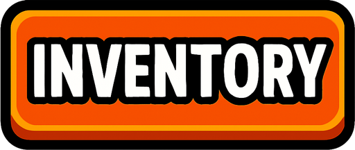 inventory button.
In-Game asset.  2d.  High contrast.  No shadows