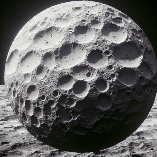 footage of moon surface.
Single Game Texture.  In-Game asset.  2d.  Blank background.  High contrast.  No shadows