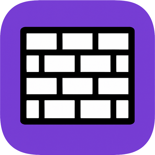 wall icon game.
In-Game asset.  2d.  High contrast.  No shadows