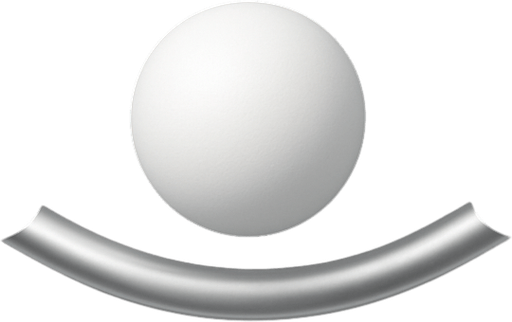simple white ball