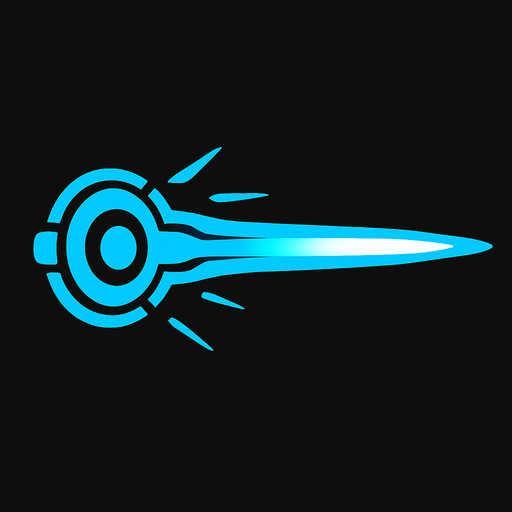 Laser projectile 
In-Game asset.  2d.  High contrast.  No shadows