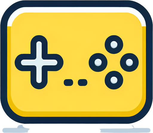 simple light yellow button front view game console, clean, rounded edges, high resolution, graphic.
Single Game Texture. In-Game asset. 2d. Blank background. High contrast.