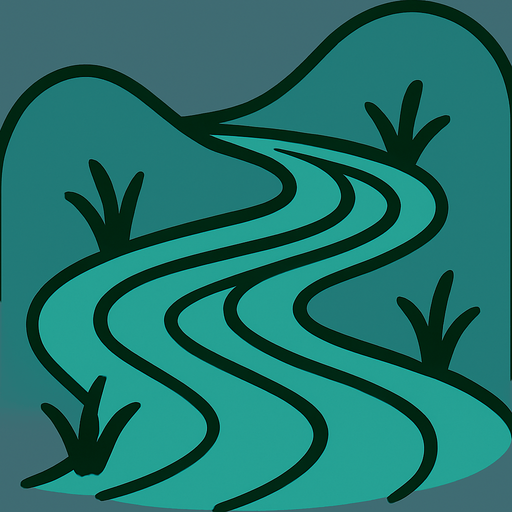 A river