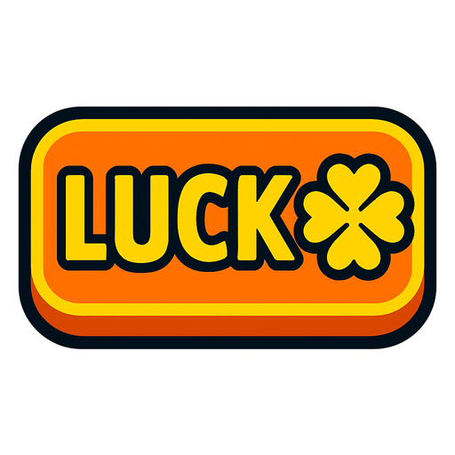luck button.
In-Game asset.  2d.  High contrast.  No shadows