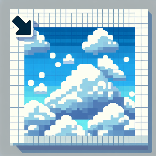 pixel art clouds.
Single Game Texture. In-Game asset. 2d. Blank background. High contrast. No shadows.