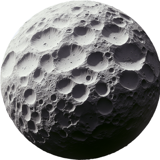footage of moon surface.
Single Game Texture.  In-Game asset.  2d.  Blank background.  High contrast.  No shadows