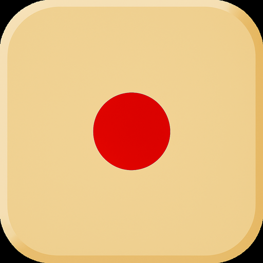 Zar 4 değil, zar 1 olsun. İçi siyah değil kırmızı olsun.