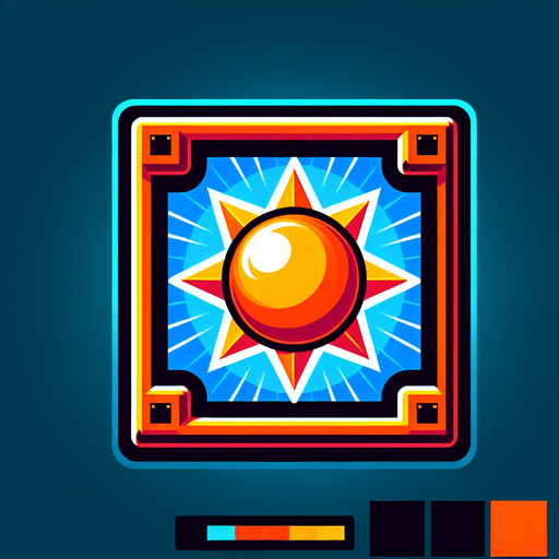 powerup.
Single Game Texture.  In-Game asset.  2d.  Blank background.  High contrast.  No shadows