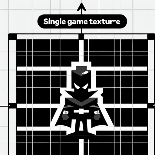 villan.
Single Game Texture. In-Game asset. 2d. Blank background. High contrast. No shadows.