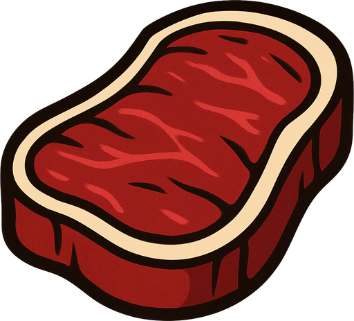 Sirloin.
In-Game asset.  2d.  High contrast.  No shadows