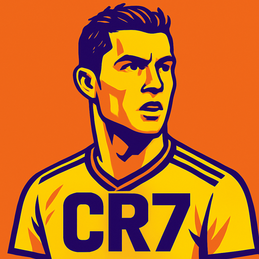 cr7.
In-Game asset.  2d.  High contrast.  No shadows