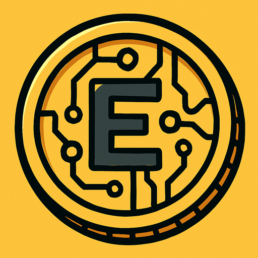 2d electronic visible coin.
In-Game asset.  2d.  High contrast.  No shadows