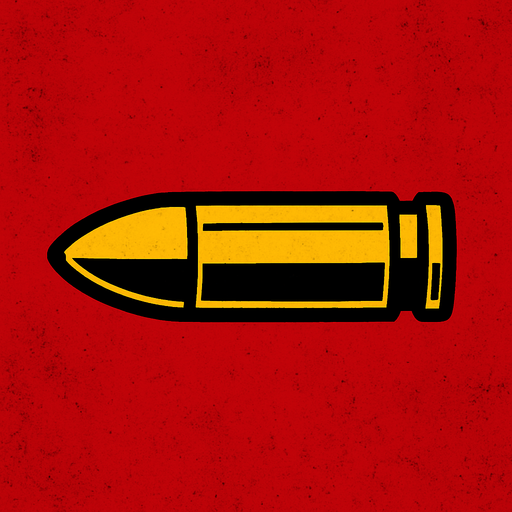 Make me a player bullet for RDR2.
In-Game asset.  2d.  High contrast.  No shadows