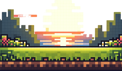güzel minecraft arka plan gün batımı.
Single Game Texture. In-Game asset. 2d. Blank background. High contrast. No shadows.
