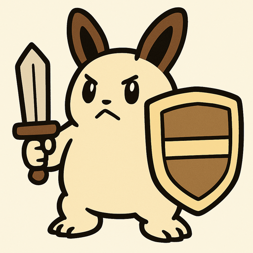 Um monstrinho do tipo normal inspirado em Pokémon e Digimon estilo Defensor.
In-Game asset.  2d.  High contrast.  No shadows