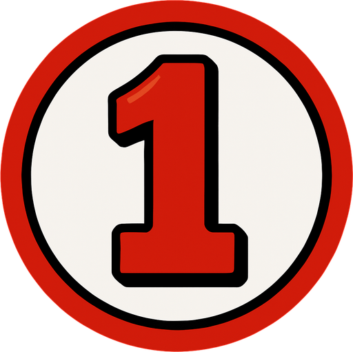 En lugar del numero 2 un numero 1