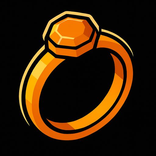RING.
In-Game asset.  2d.  High contrast.  No shadows