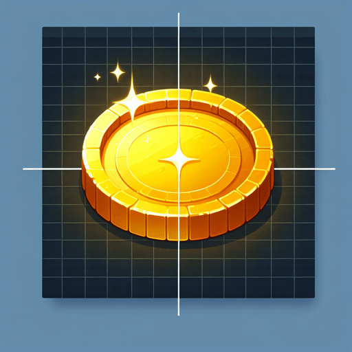 moneda de gold.
Single Game Texture.  In-Game asset.  2d.  Blank background.  High contrast.  No shadows