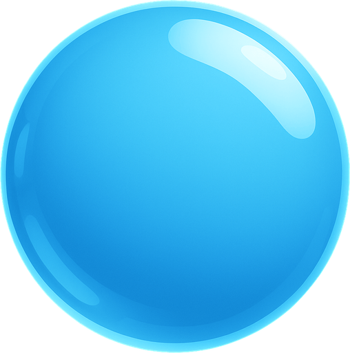 make the ball appear on the screen much more smoothly like bubble