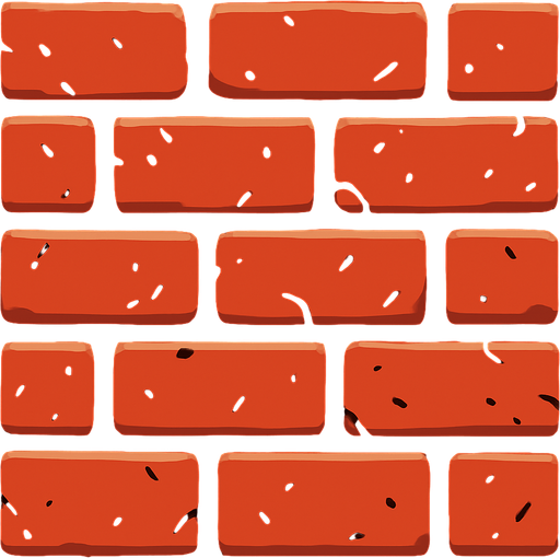 Brick texture.
In-Game asset.  High contrast.  No shadows