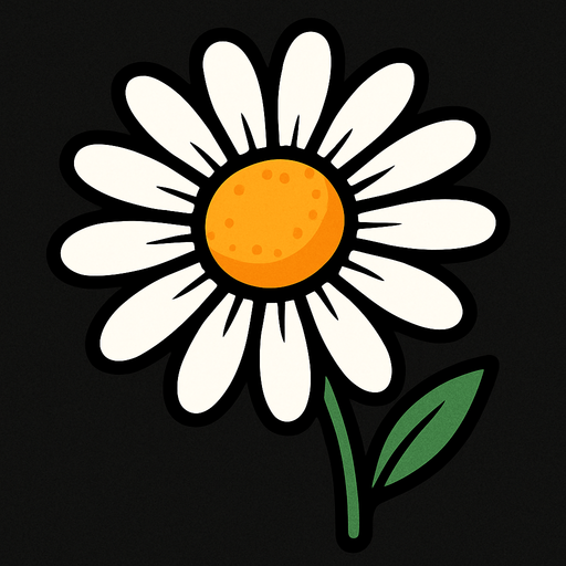 papatya.
In-Game asset.  2d.  High contrast.  No shadows