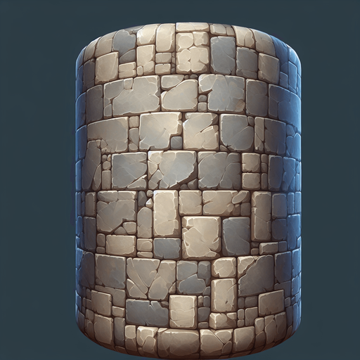 Faça uma textura de pedra que cobre a tela inteira com um pouco de tom de velho..
Single Game Texture. In-Game asset. 2d. Blank background. High contrast. No shadows.