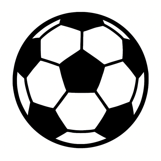 Un balón normal.
In-Game asset.  2d.  High contrast.  No shadows