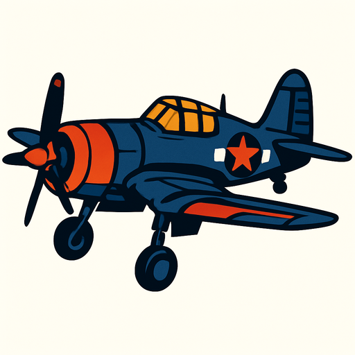 warplane.
In-Game asset.  2d.  High contrast.  No shadows