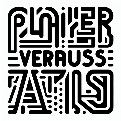 "Player 
    vs 
    Ai" text with white background.