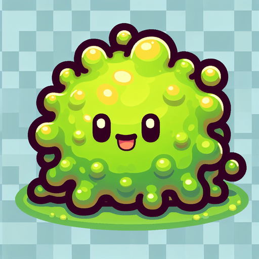 Slime Hero, Single Game Texture. In-Game asset. 2d. High contrast. No shadows..
Single Game Texture. In-Game asset. 2d. Blank background. High contrast. No shadows.