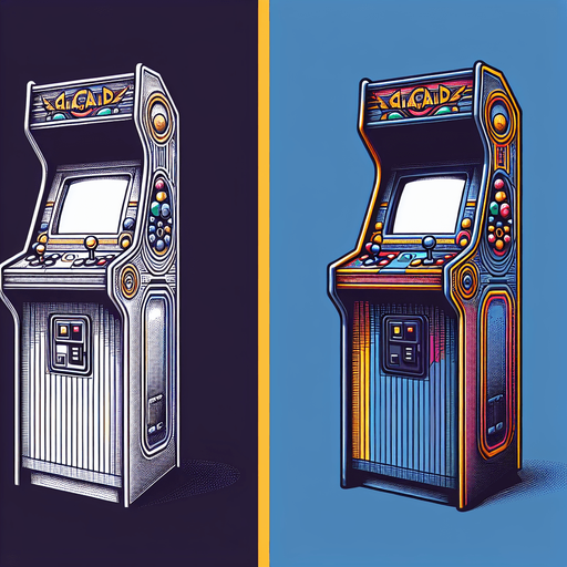 arcadecabinet MG.
Single Game Texture.  In-Game asset.  2d.  Blank background.  High contrast.  No shadows