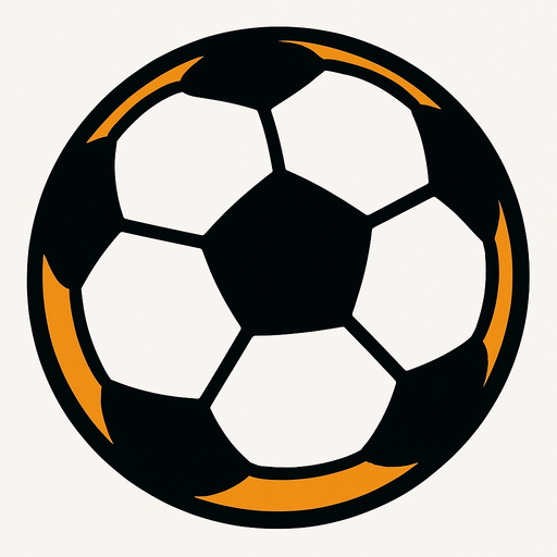 futbol topu.
In-Game asset.  2d.  High contrast.  No shadows