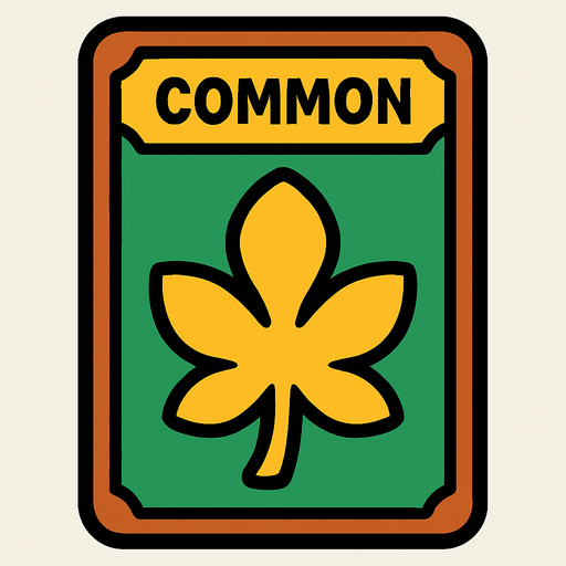 common card.
In-Game asset.  2d.  High contrast.  No shadows