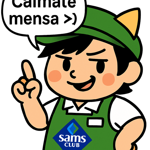 Que levante el brazo derecho apuntando con el dedo y que diga en un globo de dialogo  ́ ́Calmate Mensa''. CON UNA CARITA como burlandose un poco enojado. No olvides las lineas negras al volverlo png