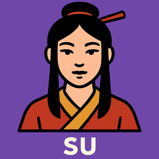 Su.
In-Game asset.  2d.  High contrast.  No shadows